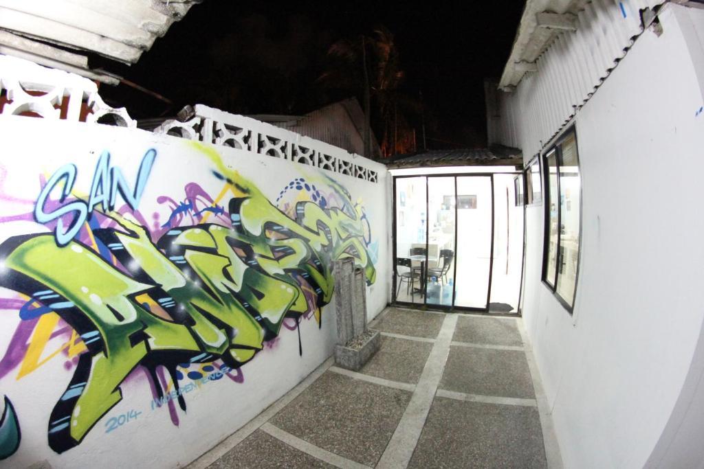 Blue Almond Hostel - San Andres Экстерьер фото
